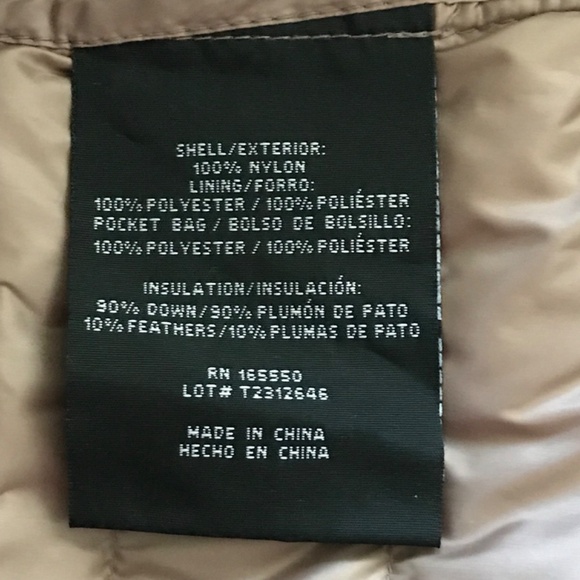 32 DEGREES Down Puffer Jacket Heat Ultra Light Taupe NWT Women's Plus Size 2X - Picture 12 of 16